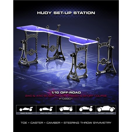 Set-Up Station For 1/10 Off-Road Cars