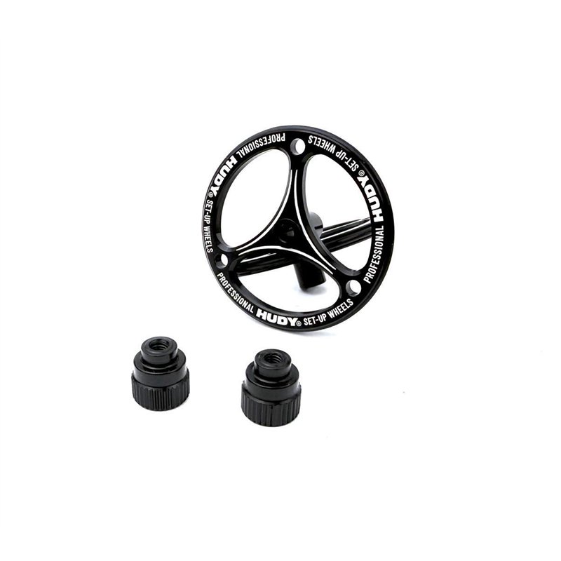 Alu Set-Up Wheel For 1/12 & 1/10 Pan Car (2)