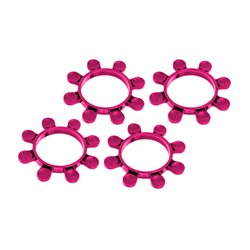 1/8 Off-Road Tire Mounting Band - Octopus- Purple (4)