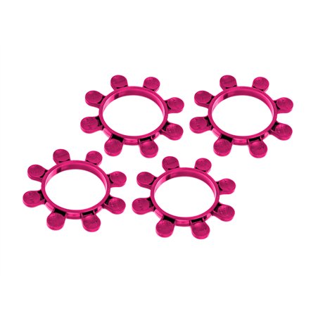 1/8 Off-Road Tire Mounting Band - Octopus- Purple (4)