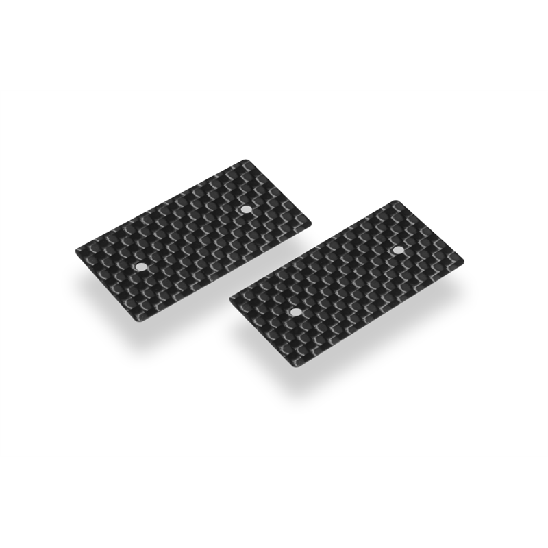 Graphite Rear Wing Side Plate 0.5mm - 1/10 Electric (2)