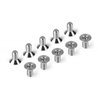Titanium Hex Flat Head Screw Sfh M3x6 (10)