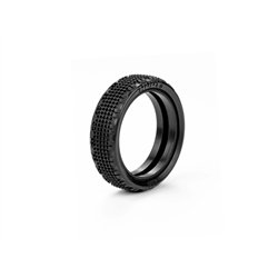 HUDY 1/10 OFF-ROAD TIRE 2WD FRONT CARPET - 102 - MEDIUM (2)