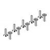 Titanium Flat Head Screw M3x10 (10)