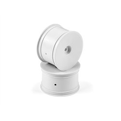 1/10 Off-Road Wheel - 2WD/4WD – Rear – White (2)