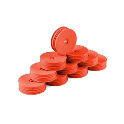 1/10 Off-Road Wheel - 2WD – Front – Narrow – Orange (10)