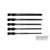 Set of Power Tool Tips 2.0, 2.5, 3.00mm + 4.0, 5.8 Phillips