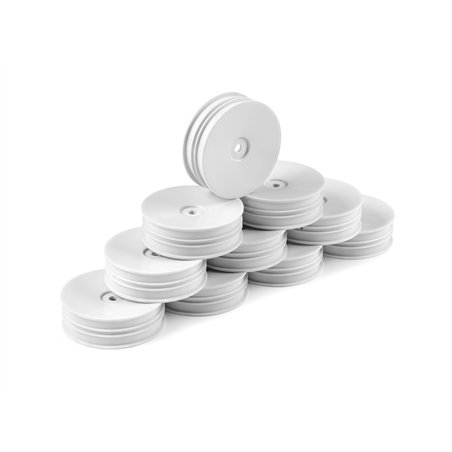 1/10 Off-Road Wheel - 2WD – Front – Narrow – White (10)
