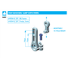 Alu Adjustable Clamp Steering Servo Horn - Ko, Sanwa - 23T