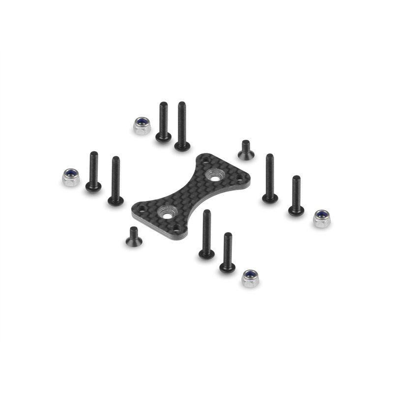 Carbon Dual Side Fan Extension For Alu Dual Motor Fan Mount