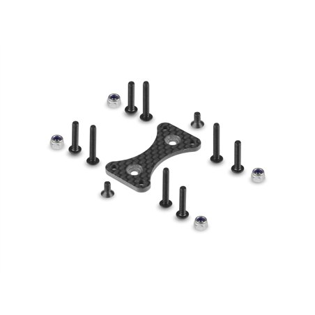 Carbon Dual Side Fan Extension For Alu Dual Motor Fan Mount