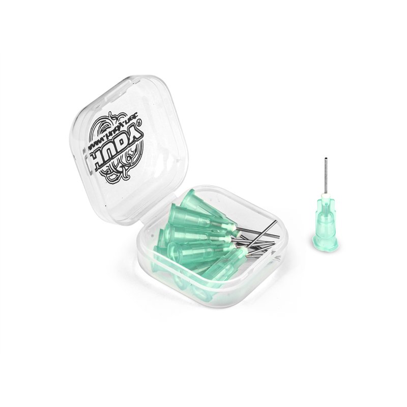 Glue Tip Needle 0.6mm - Straight (10)