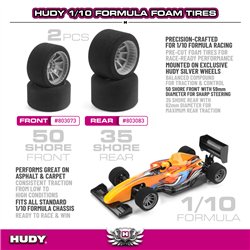 1/10 Formula Foam Tire - Rear (2)