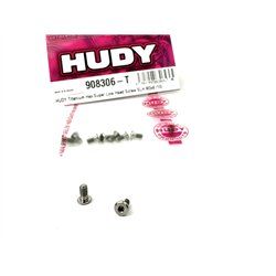 Titanium Hex Super Low Head Screw Slh M3x6 (10)