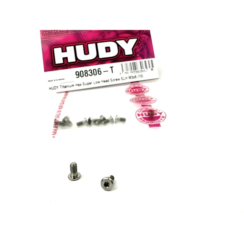 Titanium Hex Super Low Head Screw Slh M3x6 (10)
