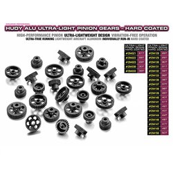 Alu Ultra-Light Pinion Gear - Hard Coated - 29T / 64DP