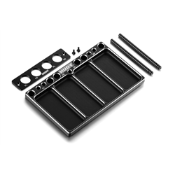 Alu Tray for 1/10 Off-Road Diff & Shocks
