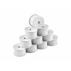 1/10 Off-Road Wheel - 2WD/4WD – Rear – White (10)