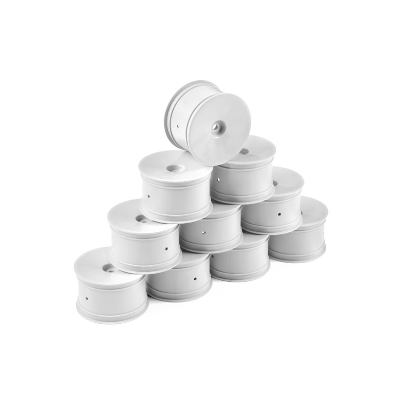 1/10 Off-Road Wheel - 2WD/4WD – Rear – White (10)