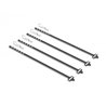 Carbon Tire Stick 1/10 On-Road & Off-Road Wheels With 4mm Mounting Hole (4)