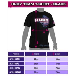 T-Shirt - Black (L)