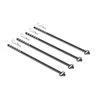 Carbon Tire Stick 1/10 On-Road & Off-Road Wheels With 5mm Mounting Hole (4)