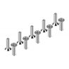 Titanium Flat Head Screw M3x12 (10)