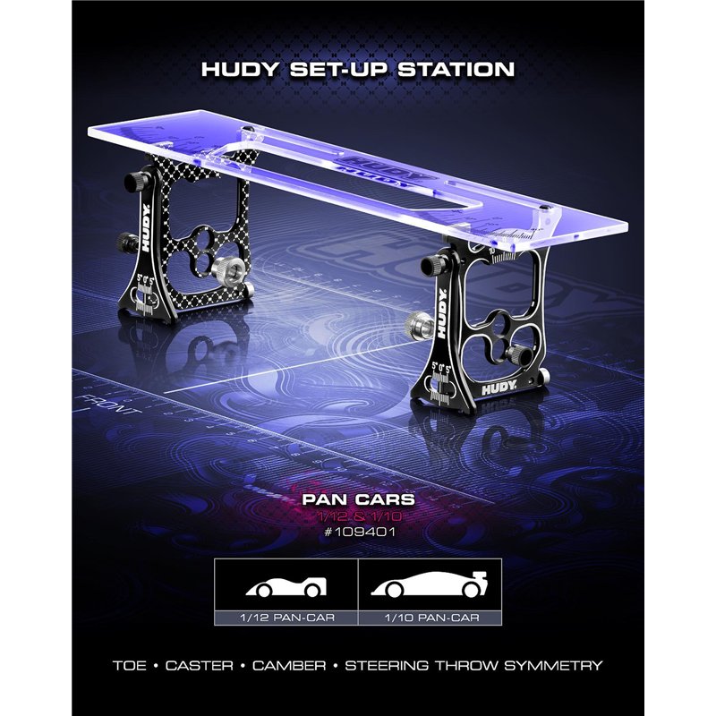 Set-Up Station For 1/10 & 1/12 Pan Cars
