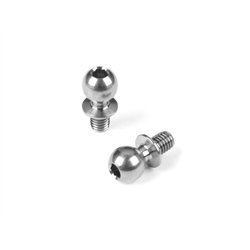 Titanium Ball Stud D=5.4 / L=4 / S=4.5 / 2mm HEX (2)