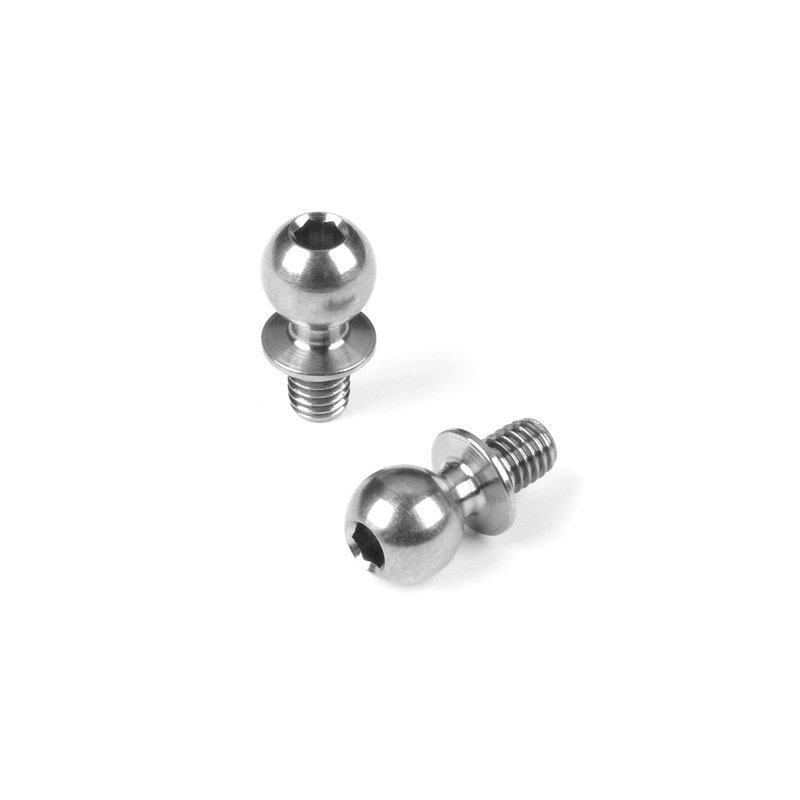 Titanium Ball Stud D=5.4 / L=4 / S=4.5 / 2mm HEX (2)