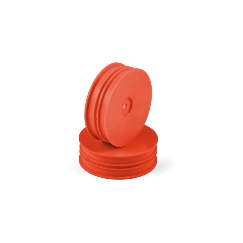 1/10 Off-Road Wheel - 2WD – Front – Narrow – Orange (2)