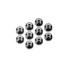 Alu Nut M4 - Black (10)
