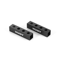 Chassis Droop Gauge Support Blocks (20 mm) for 1/8 - Lw (2)
