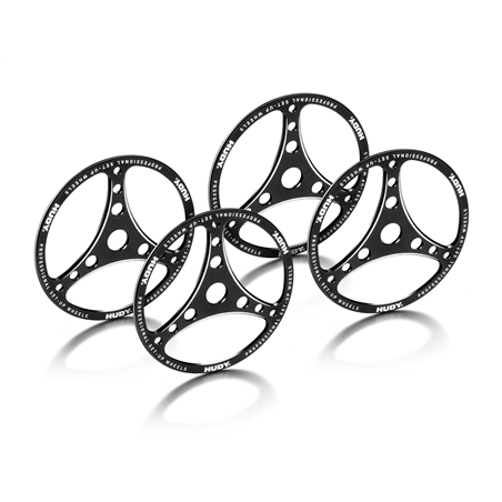 Alu Set-Up Wheel For 1/8 GT (4)