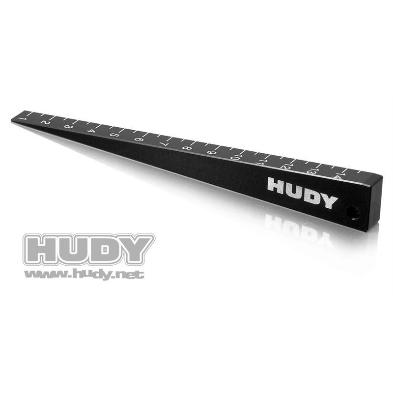 Chassis Ride Height Gauge 0 mm to 15 mm (Beveled)