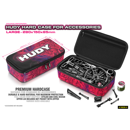 Hard Case - 280x150x85mm - Accessories Bag Large