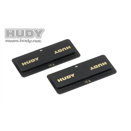LiPo Chassis Balancing Weights 12g - Low CG (2)