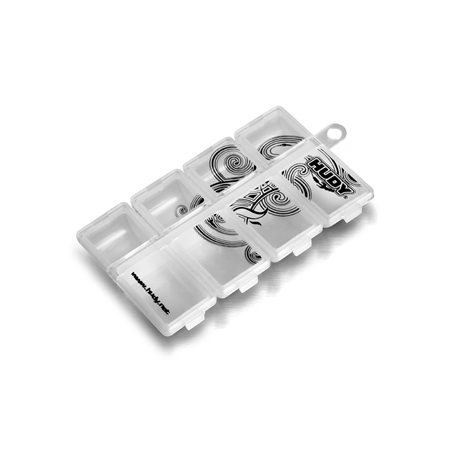 Tiny One-Piece Hardware Box - 8-Compartments