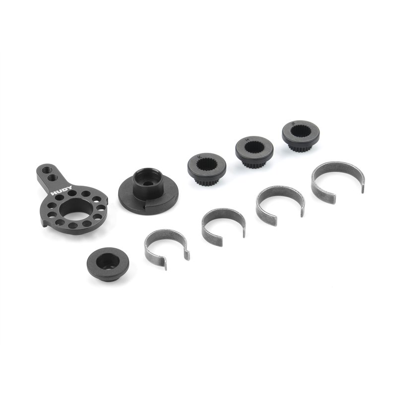 Alu Fixed Servo Saver 1/10 TC & Fwd - Set