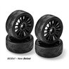 1/10 Pre-Cut Slick Belted Tires Right & Left (2+2)
