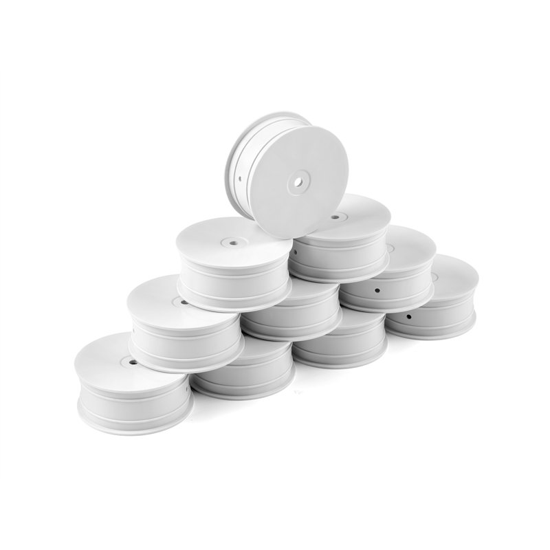 1/10 Off-Road Wheel - 4WD – Front – White (10)