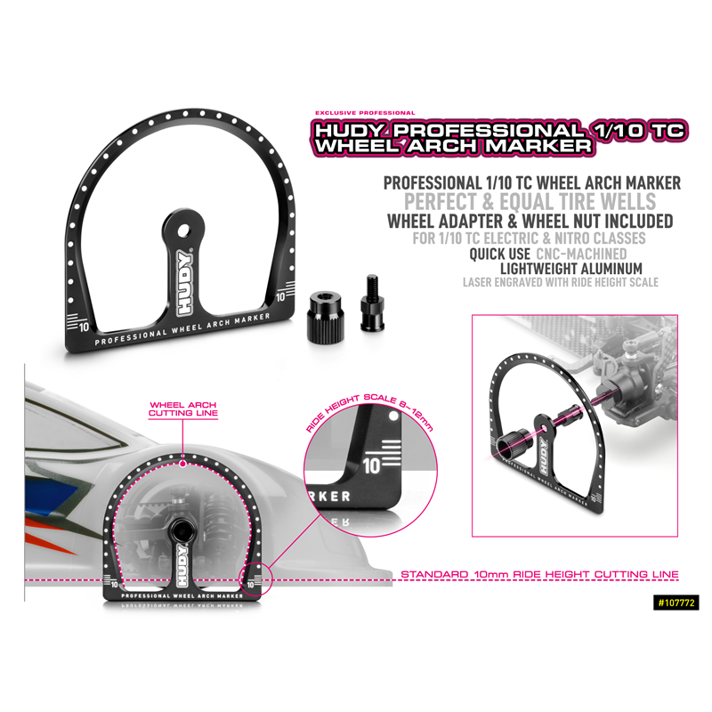 1/10 TC Wheel Arch Marker