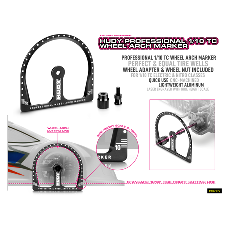 1/10 TC Wheel Arch Marker