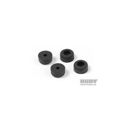 Black Rubber Feet (4)