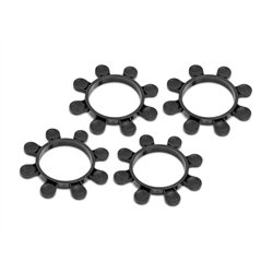 1/10 Off-Road Tire Mounting Band - Octopus - Black (4)
