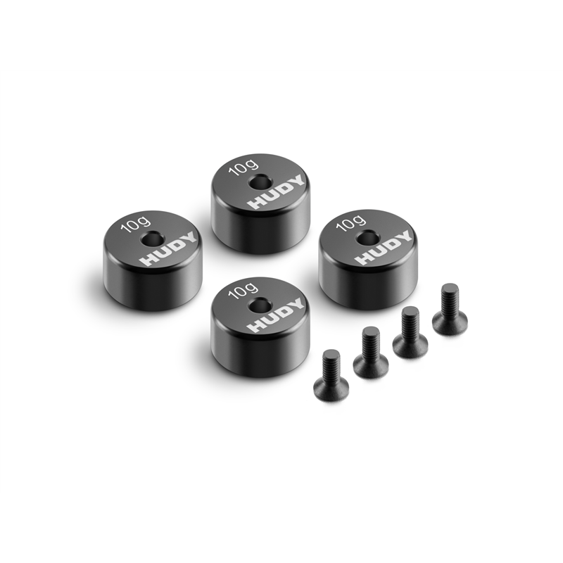 Precision Balancing Chassis Weights 10g (4)