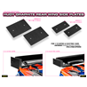 Graphite Rear Wing Side Plate 0.5mm - 1/10 Nitro (2)