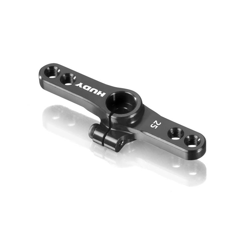 Alu Clamp Throttle Servo Horn - Futaba, Savöx - Offset - 2-Hole - 25t