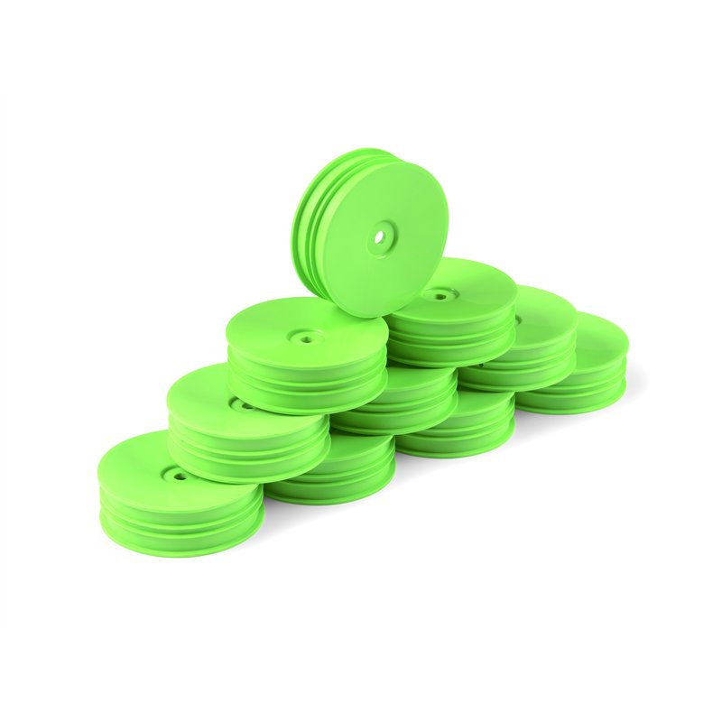 1/10 Off-Road Wheel - 2WD – Front – Narrow – Green (10)