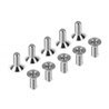 Titanium Flat Head Screw M3x8 (10)